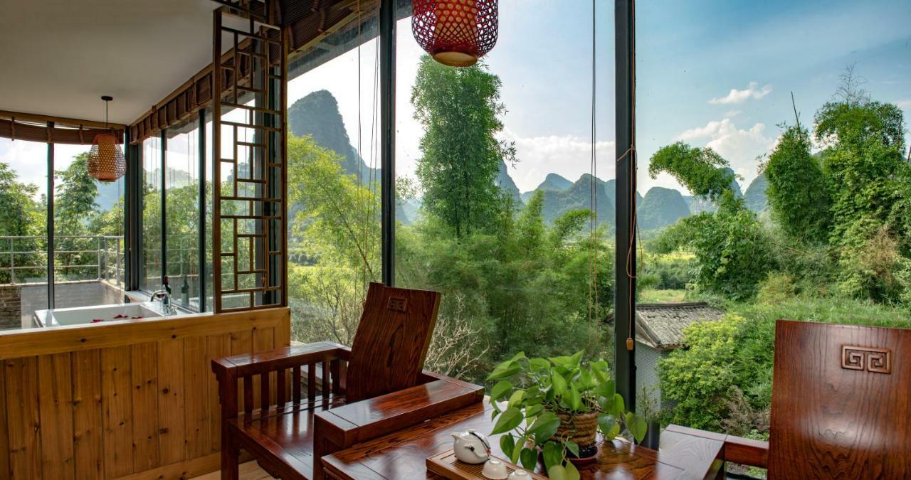 Yangshuo Moonlit Sky Resort Ngoại thất bức ảnh